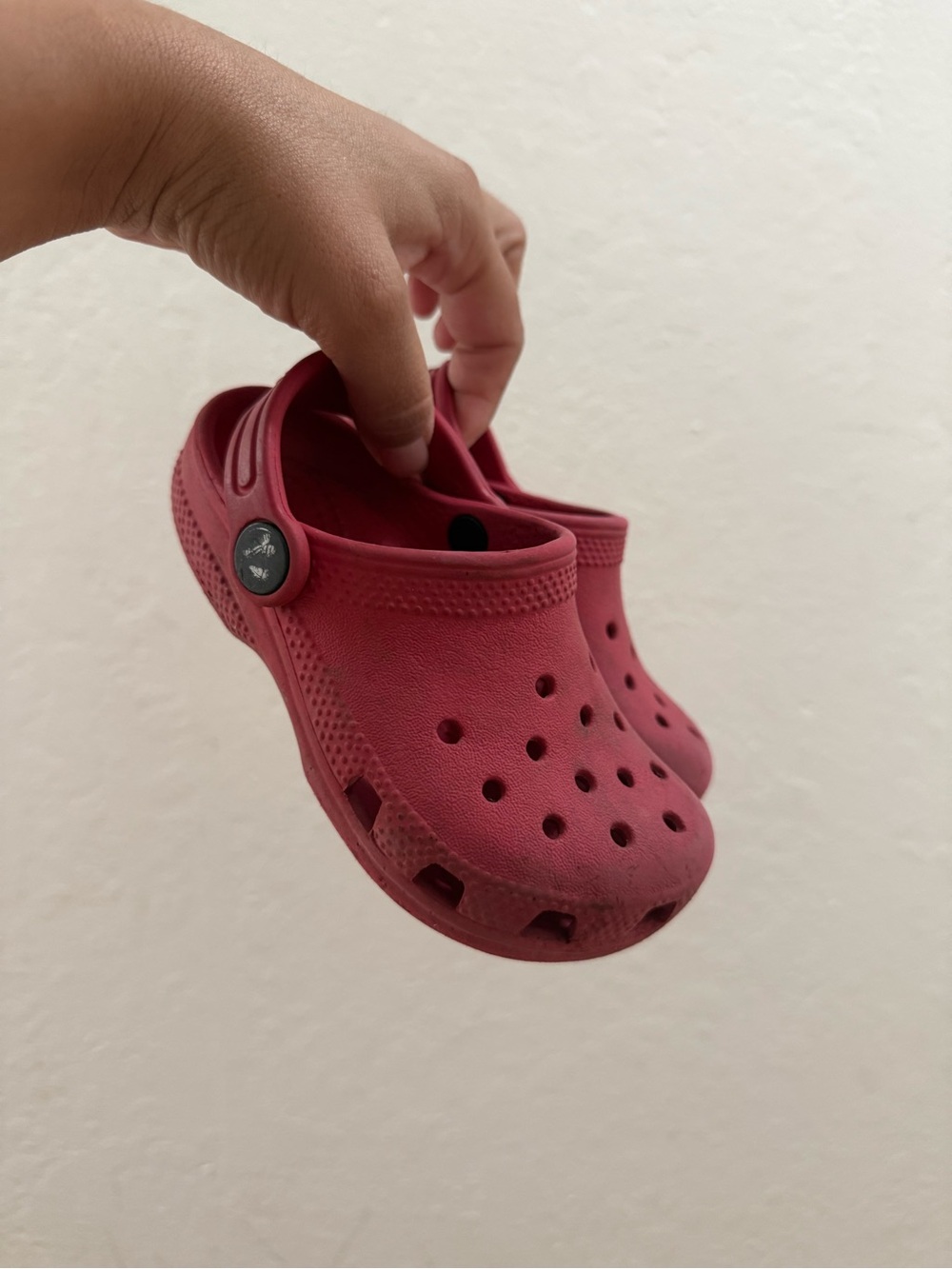 Crocs red clog 8c FREE W/bundle